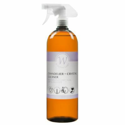 Worthy Chandelier and Crystal Cleaner. Removes Dust, Dirt, Film, Lint, and Smudges. Fragrance Free - 32 oz With Sprayer