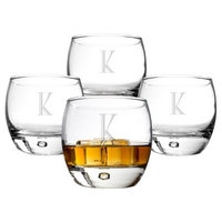 Cathy's Concepts® Personalized 10.75 oz. Heavy Based Whiskey Glasses (Set of 4)