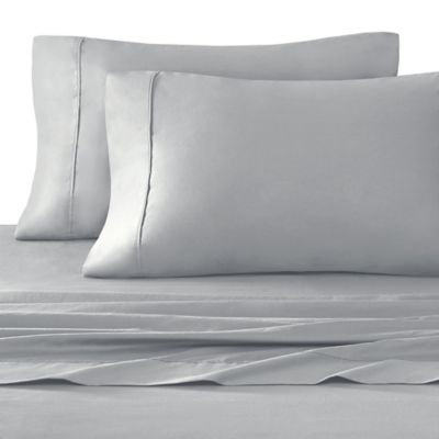 Stay Tuck King Sheet Set in Silver