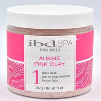 IBD SPA Pro Pedi Aussie Pink Clay Step #1 Detox Soak 14oz