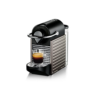 Nestle Nespresso Pixie Espresso Machine - Titan, Black/Grey