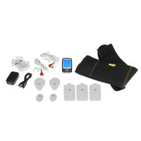 Creative Sourcing International PCH Plus Digital Pulse Massager Belt Combo Set Black