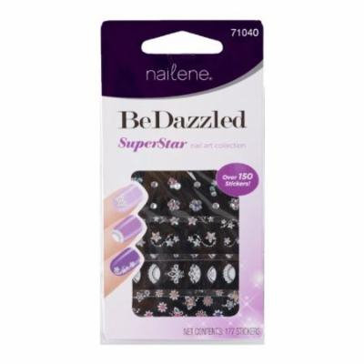 Pacific World Nailene Bedazzle Nail Art (Pack of 18)
