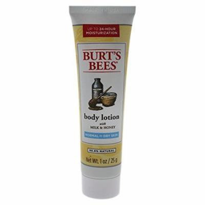 Milk & Honey Body Lotion Burt's Bees Body Lotion Unisex 1 oz (Pack of 7) (Pack of 12)