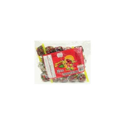 Zumbaleta Tamarind Lollipops, 10 ct, 10.7 oz (Pack of 12)