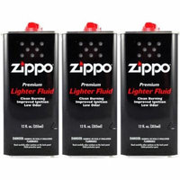 Zippo Lighter Fluid Fuel 12 fl.oz-3 Pack