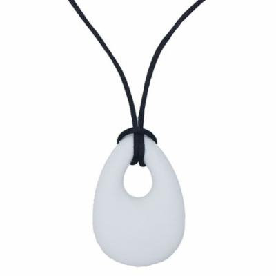 Silicone Baby Teether Toddler Drop Ring Teething Necklace Pendants Newborn Molars Tooth Chewable Teething Toy