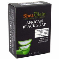2 Pack - Shea Olein Soap African Black 5 oz