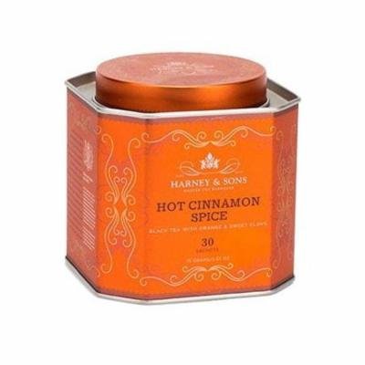 HARNEY & SONS, TEA, Hot Cinnamon Spice, Pack of 12, Size 16 FZ