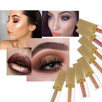 YOYORI Eye shadow,8 Colors Eyeshadow Liquid Waterproof Glitter Eyeliner Shimmer Makeup Cosmetics for Professional Makeup or Daily Use (B)