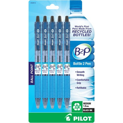 Pilot B2P BeGreen Ballpoint Retractable Pens