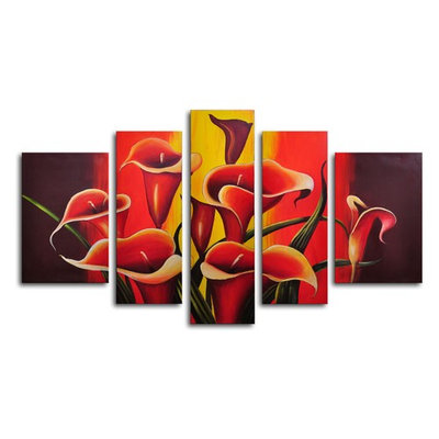 Mexican Fiesta! 5-Piece Canvas Wall Art - 68W x 40H in.