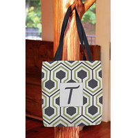 Thumbprintz - Honeycomb Monogram Tote Bag