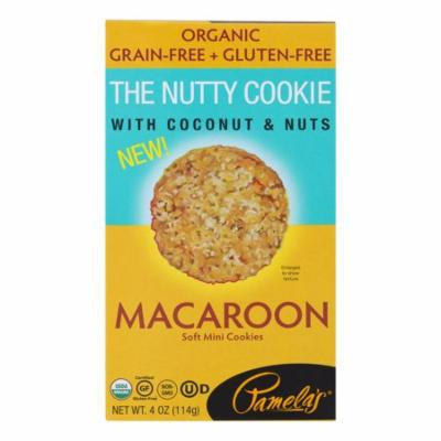 Pamela's The Nutty Cookie Organic Soft Mini Cookies Macaroon, 4.0 OZ