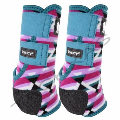 LARGE CLASSIC EQUINE LEGACY2 FRONT PATTERN HORSE BOOTS NEOPRENE FIESTA