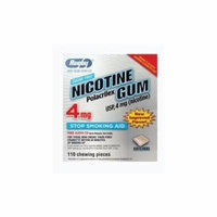 Rugby Nicotine Polacrilex Gum USP 4mg 110 Each