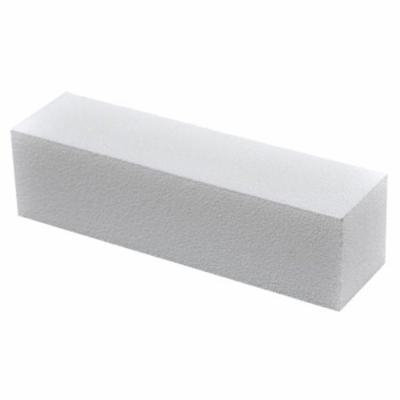 Nail File Durable Brush Polishing Sand Fing Accessories Sanding Nail File Art Tool UV Gel for Nail Tool (White)