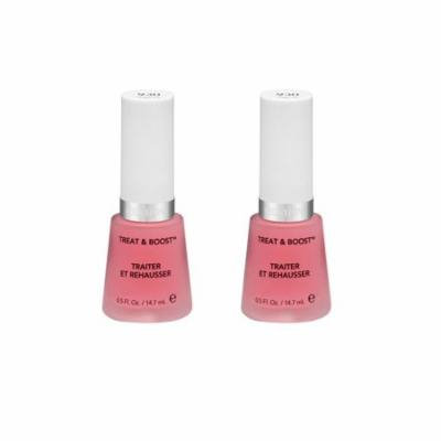 Revlon Nail Treat and Boost, 930, 0.5 Fl Oz (2 Pack) + Makeup Blender Sponge