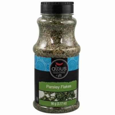 Altius Parsley Flakes a Versatile Herb, Spices & Seasonings Used as Garnishing Grilled Meat, Fish or Chicken 3.17 oz x 4