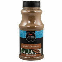 Altius Ground Cinnamon, Food Service Size Bottles, Used in Spice Mixes for Savoury Middle Eastern Cuisine 18.69 oz x 1