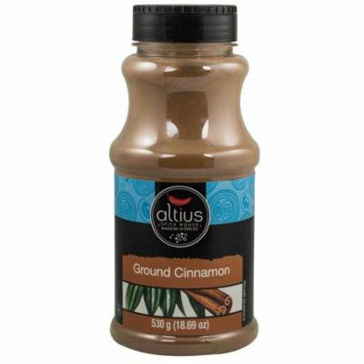 Altius Ground Cinnamon, Food Service Size Bottles, Used in Spice Mixes for Savoury Middle Eastern Cuisine 18.69 oz x 1