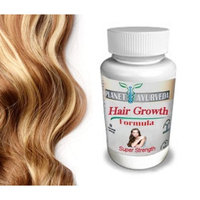 Grow Longer, Thicker Hair Products - by Planet Ayurveda - 100% Safe Herbal Hair Growth Pills for Fast Hair Growth Super Strength formula for...