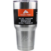 Ozark Trail 30-Ounce Double-Wall, Vacuum-Sealed Tumbler - Stainless Steel