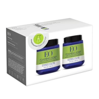 EO® 2-Pack Foam Hand Soap Cartridge 10 oz. in Peppermint Tea Tree