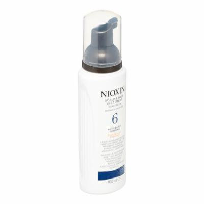 Nioxin System 6 Scalp Treatment for Noticeably Thinning Chemically Treated, 3.38 Oz