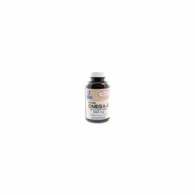 Quality Choice Omega 3 Fish Oil 60 Softgel Capsules Each