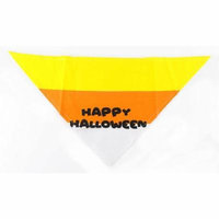 Candy Corn Halloween Dog Bandana by Midlee (Small)