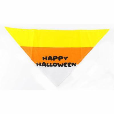 Candy Corn Halloween Dog Bandana by Midlee (Small)