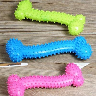 Mosunx Dog Toy Rubber Molar Tooth of The Pets Toys Dog Bite Resistant Molars Training