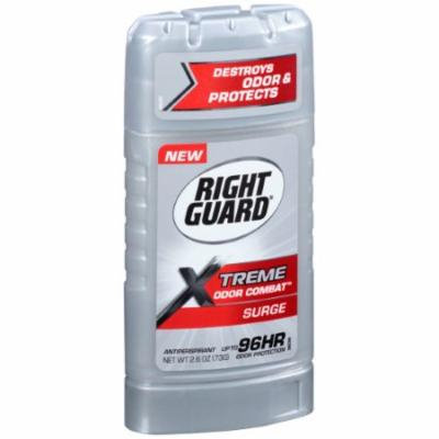Right Guard Xtreme Odor Combat Surge Invisible Solid Antiperspirant and Deodorant (Pack of 2)