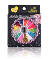 SHANY 3D DIY Neon Nail Decoration, Stars, Hearts & More - Nail Wheel - Set#2