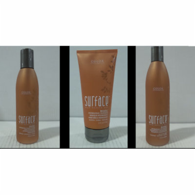 Surface Bassu Hydrating Shampoo, 10 oz & Conditioner, 6 oz & Masque, 6 oz Set