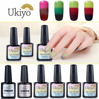 Ukiyo Gel Polish 3 Way Thermal Change 4 Colors Amazing Manicure With No Wipe Gel Top Coat And Base Coat Long Lasting Varnish Set 004