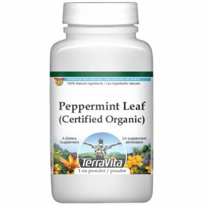 Peppermint Leaf (Certified Organic) Powder (1 oz, ZIN: 518655) - 3-Pack