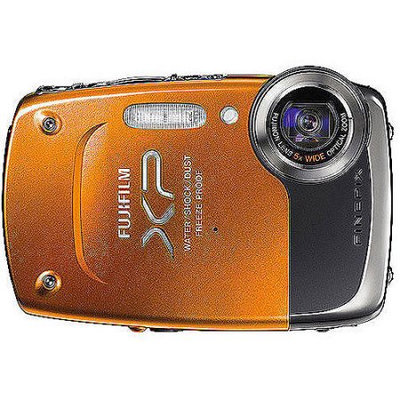 Fuji FinePix XP20 Shock & Waterproof Digital Camera (Orange)