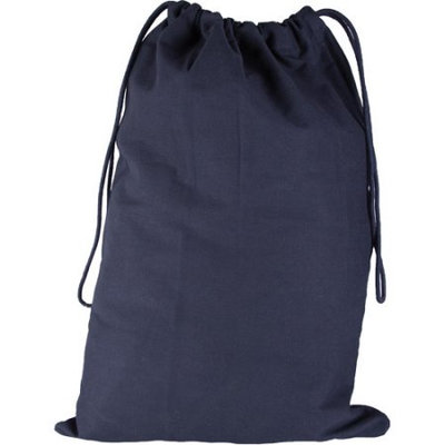 Canvas Laundry Bag, Black, 18