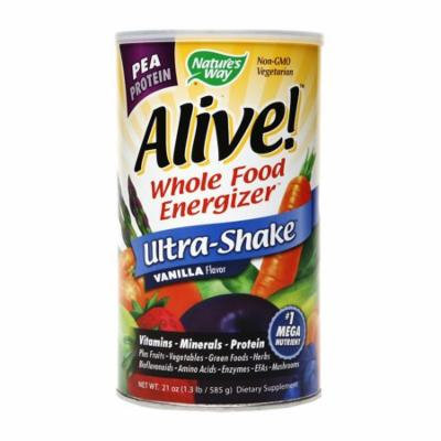 Nature's Way Alive! Whole Food Energizer Pea Protein Vanilla21.0 oz.(pack of 1)