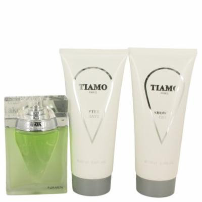 Tiamo by Parfum Blaze Gift Set 3.4oz EDP + 6.8oz After Shave + 6.8oz Shower Gel