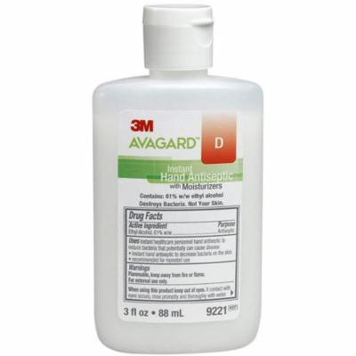 2 Pack - 3M Healthcare Avagard D Instant Hand Antiseptic with Moisturizers 3 oz