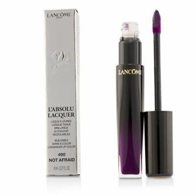 L'Absolu Lacquer Buildable Shine & Color Longwear Lip Color - # 490 Not Afraid-8ml/0.27oz