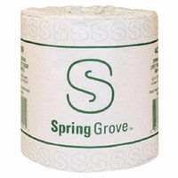 Spring Grove Standard Toilet Tissue White 2-Ply Cored Roll 500 Sheets 3 X 4.5 Inch Case of 96 10 Pack
