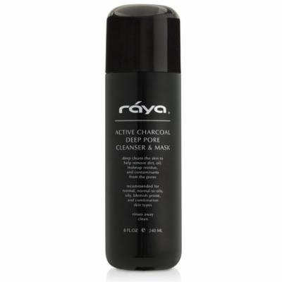 Active Charcoal Deep Pore Cleanser & Mask 8 oz (121) | RAYA