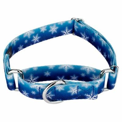 Country Brook Petz | Winter Wonderland Featherweight Martingale Dog Collar - Extra Small