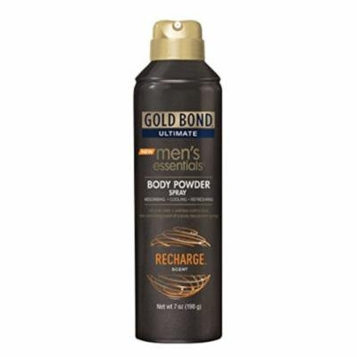 Gold Bond Ultimate Mens Essentials Powder Spray Recharge Scent 7 oz each