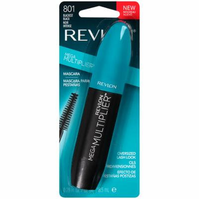 Revlon Mega Multiplier Mascara Blackest Black, 0.28 fl oz (Pack of 20)