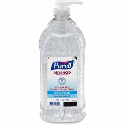 3 Pack - Purell Hand Sanitizer Alcohol Ethyl Gel Pump Bottle 2 Liter